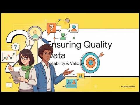 RSC2601 LU7 part 5 The Researcher s Toolbox: scales, reliability, validity & field research | Ep 31