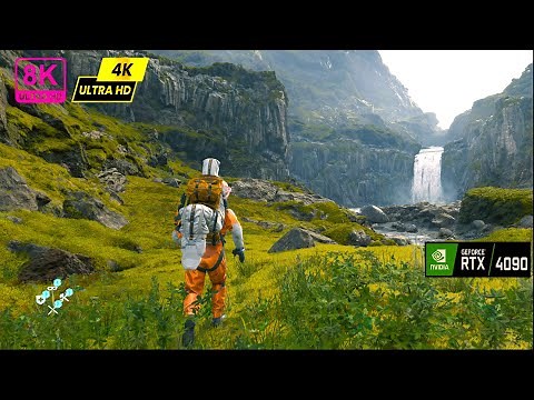 Death Stranding [8K,4K 60 FPS] HDR Amazing MAX Graphics With RTX [4090] 2023 Gameplay #2024