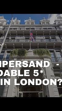 The Ampersand - An affordable 5* hotel in london?