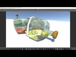 Unity Quick Dev - Bottles with liquid