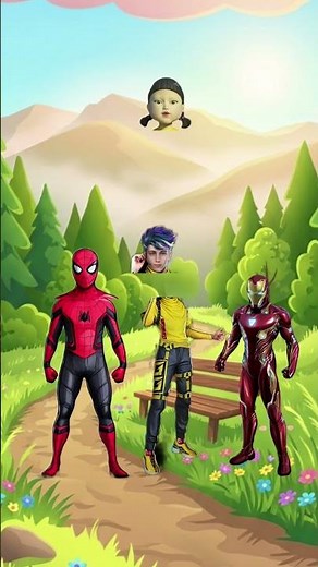 Squid Game ,Red light Green Light , head matching ,🔥 #ytshorts part-5