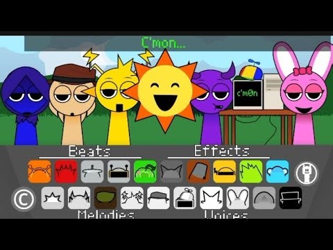 Sprunkin Beats vs Effect 😱