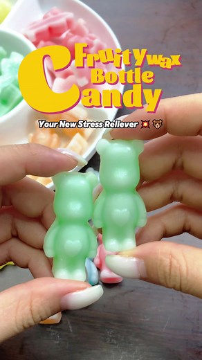 If you’re tired of boring candy, this is your sign to try something different 🐻🍬 These bear-shaped wax bottle candies come in 5 fruity flavors, each one filled with syrup that bursts the moment you bite. They’re cute. They’re fun to eat. And they’re way more addictive than they look 😳 Perfect for sharing, filming, or just keeping for yourself. Once you open the bag, don’t be surprised if everyone around you wants one too. Trust me — this is the kind of candy people remember.🧸🍬 #gummyglow #w