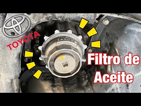 How to Change the Oil Filter on a 2014 Toyota Sienna Minivan Step by Step