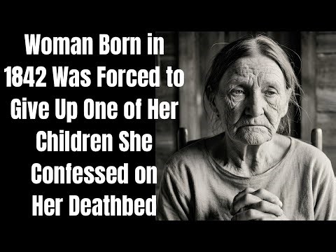 Woman Born in 1842 Was Forced to Give Up One of Her Children — She Confessed on Her Deathbed