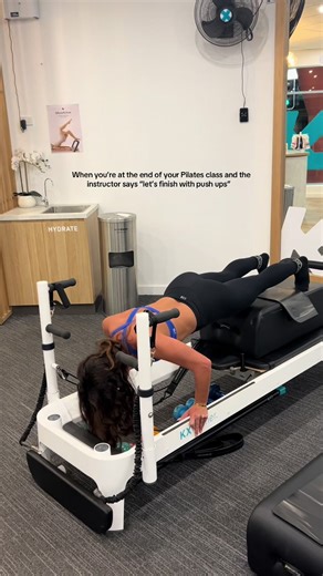 Ending Your Pilates Class with Challenging Push Ups