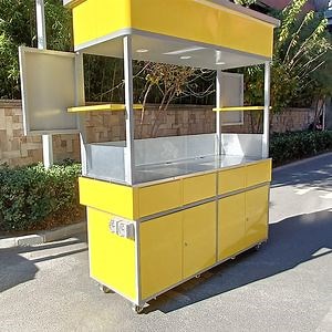 [Hot Item] Mobile Food Push Cart Charcuterie Cart
