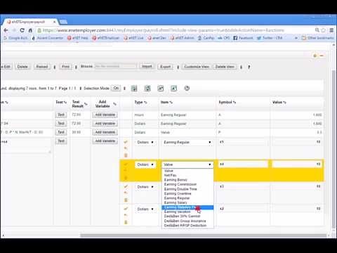 Payroll Deductions and Benefits in Cloud Based Canadian Payroll with eNETEmployer Online