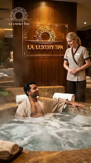 Jacuzzi Massage Experience 💆‍♀️ | Ultimate Relaxation at LA Luxury Spa ✨