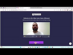 How to start Online Lesson on Algorithmics?