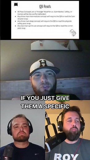 Teaching the QB to "Read" the Triangle