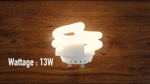 Watch UL-Listed 13W Spiral T3 Compact Fluorescent Lamp Light Bulbs on Amazon Live