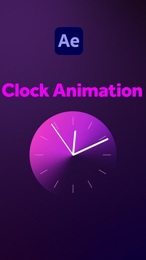 Animate a Clock with After Effects: Tutorial