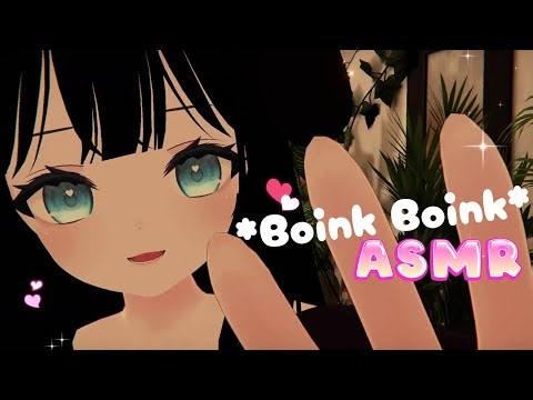 ASMR 💕BOINK: layered sounds, face tapping【VRChat】