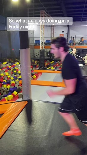 Going to skyzone sloshed obviously