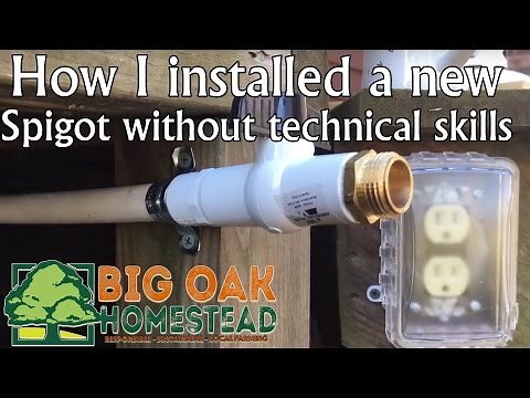 Adding Water Spigot - EASY