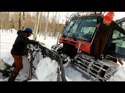 Shockingly Fast PB 100 Snowcat! Most Useful 'Cat Ever?