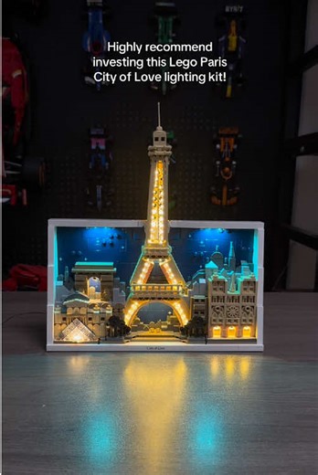 Illuminate Your Lego Paris City of Love with a Light Kit