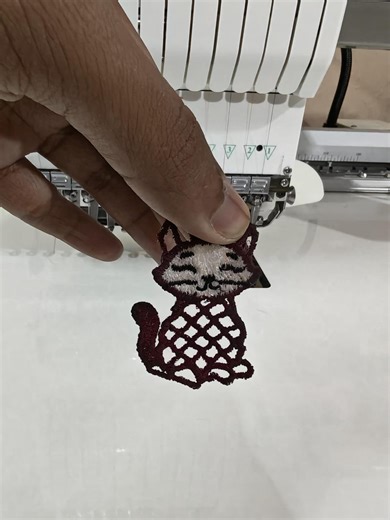 FSL Earrings Embroidery , Cat Design, Embroidery Machine File, 7 Sizes, Instant Download - Etsy