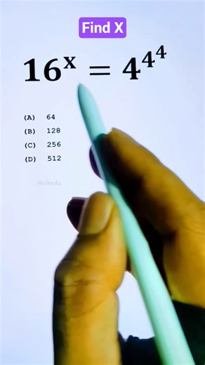 Exponent Simplification Math Problem #shorts #exponents #maths #simplification