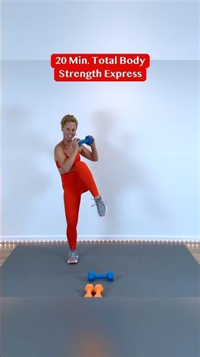 💥 New YouTube! 💪 Total Body Strength Express #totalbodystrength #dumbbellworkout #strengthtraining