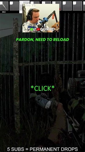 PARDON, NEED TO RELOAD #eft #tarkov #escapefromtarkov