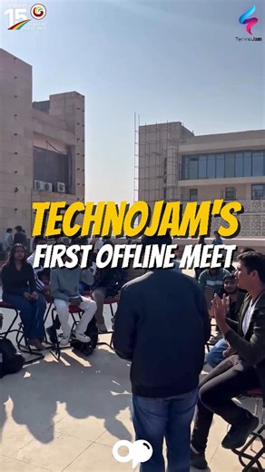 TechnoJam on Instagram: "TechnoJam hosted its first offline meet with the new members, and it turned into something really special. Students who had only known each other through club activities finally sat together, shared ideas, laughed, and got comfortable as a team. It was all real conversations and real connections. Thank you to everyone who joined and made this day worth remembering. This is only the beginning. We are excited for all the meets, learning, and memories that are waiting ahead