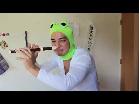 PLAYING RECORDER WITH NOSTRIL