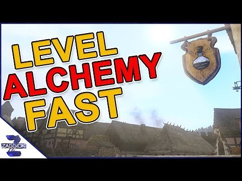 Best way to level up Alchemy FAST Kingdom Come Deliverance