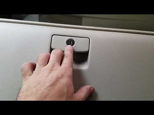 HOW TO REPLACE ANY SUBARU GLOVE BOX KEY LOCK CYLINDER