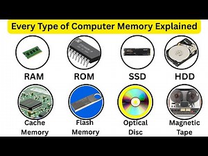 Every Type of Computer Memory Explained in 6 Minutes