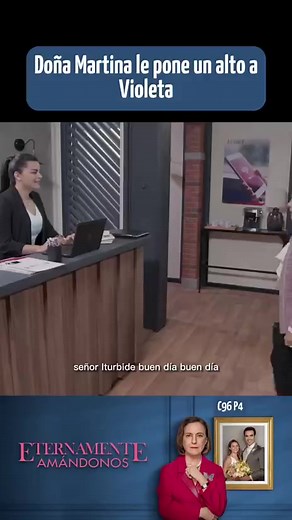 Martina pone un alto a Imelda: escena con Violeta en Eternamente Amándonos