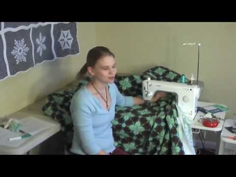 Quilting BIG Quilts on a Small Machine