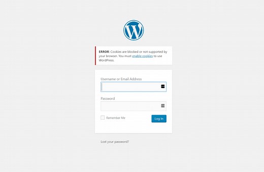 How to fix the Error "Cookies are blocked or not supported by your browser"