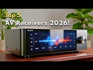 5 Best AV Receivers You Should Buy in 2026 (Insane Sound Quality!)