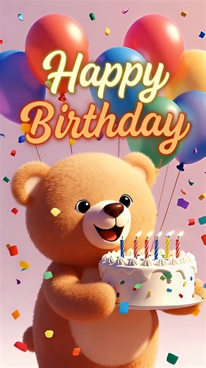 Happy Birthday Teddy Bear Alone 🧸🎂 | Cute Birthday Wishes. Cute Teddy Bear Celebrates Birthday Alone 🧸✨ | Birthday Animation. A sweet and emotional Happy Birthday teddy bear animation 🧸🎂 This video shows a cute teddy bear celebrating its birthday alone, sitting with a beautiful cake, glowing candle, and soft decorations. A heart-touching birthday moment that reminds us that even when alone, birthdays still matter 💖#HappyBirthdayTeddyBear #LonelyTeddy #BirthdayAlone #CuteBirthday #Emotional
