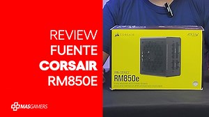 Gracias a nuestros amigos de CORSAIR tenemos un unboxing y review de esta hermosa fuente RM850e que será de mucha utilidad para nuestras PCs #review #corsair #RM850E #gaming | MasGamers