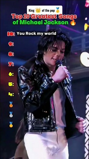 Top 10 Greatest songs of Michael Jackson 🔥/ The kind of pop👑 MJ