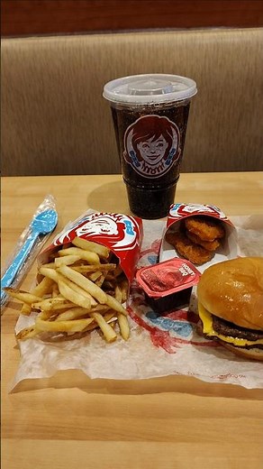 Wendy's: $7 Bacon Double Stack Biggie Bag & Medium Snickerdoodle Chocolate Frosty