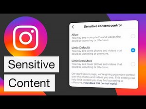 How to Turn On/Off Sensitive Content on Instagram (2022)