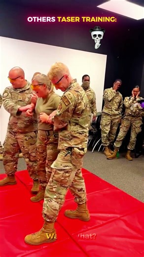 Normal Taser Training vs Sigma Taser Training 💪 #shorts #viral #trending