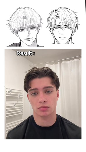 Hairstyle tutorial ✨ #hairstyle #hair #fluffyhair #tutorials #tren | hairstyle tutorial men