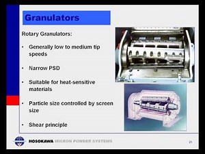 Basics of Size Reduction-Coarse to Medium Grinding