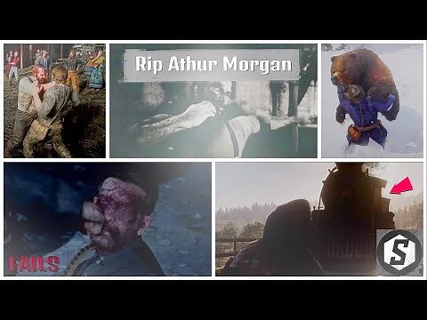 Red Dead Redemption 2: Crazy QTEs, Brutal Deaths & Ragdoll Fail Compilation!