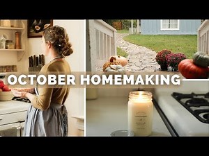 Cozy autumn days in the farmhouse