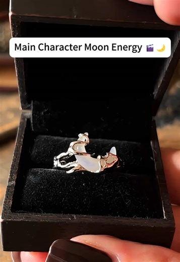 Exclusive coupon code: GLIMFZJXWTNB. If you love celestial vibes, don’t scroll past this ✨ #ring #giftsforher #giftideasforfriends #jewelry #rings