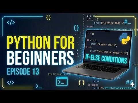Python If Else Statement Tutorial