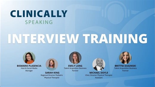 Clinically Speaking - Interview Training | Audra Clem, PHR