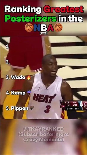 Ranking Greatest Posterizers in the NBA PT.2