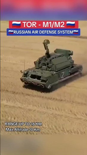 Russian TOR M1/M2 Air defense system! #military #russia #ukrainewar